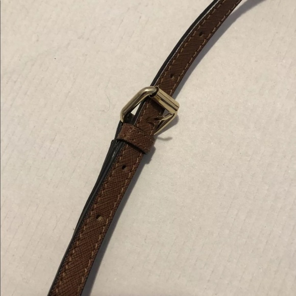 Calvin Klein Small Crossbody Brown Leather - Picture 6 of 8